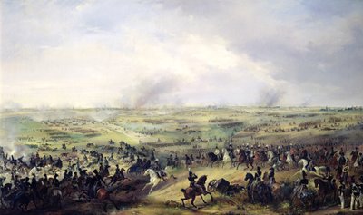 Die Schlacht von Leipzig, 16.-19. Oktober 1813 von Alexander Ivanovich Sauerweid